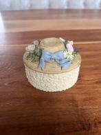 Sieradendoosje Hoed met Bloemen, Ophalen of Verzenden