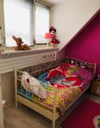 Leuk bed bank met lattenbodem, Ophalen, 85 tot 100 cm, Gebruikt, Lattenbodem