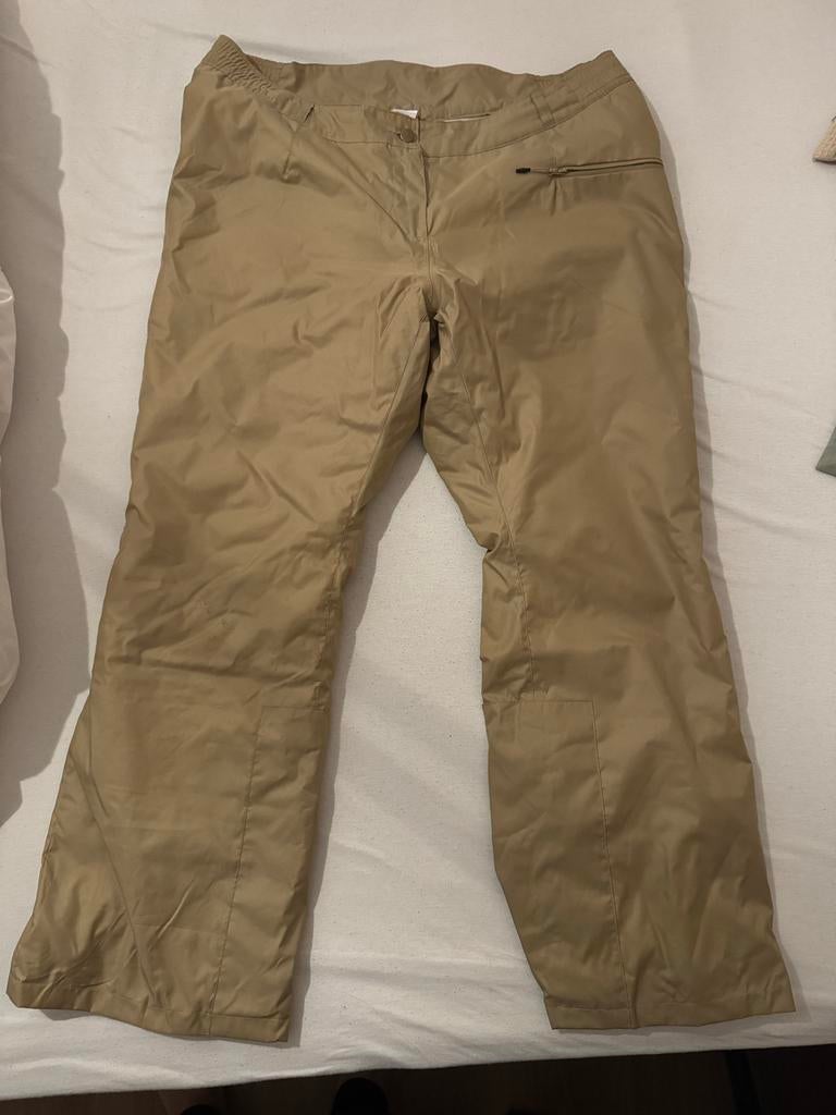 Wedze Skibroek XXL Beige - Top Staat!, Ophalen of Verzenden, Zo goed als nieuw, Maat 46/48 (XL) of groter, Broek
