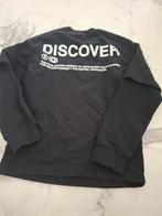 Zwart 'Discover' Shirt Lange Mouw Kinderkleding, Ophalen of Verzenden, Zo goed als nieuw