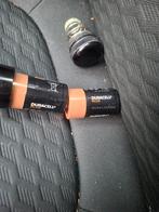 Mag-Lite zaklamp met batterijen, Caravans en Kamperen, Zaklampen, Ophalen of Verzenden, Gebruikt, Batterij