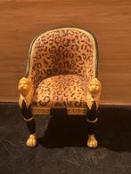 Poppenhuis Stoel - Raine Leopard 1:12, Ophalen of Verzenden, Nieuw, Poppenhuis