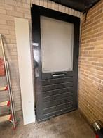 Gebruikte Buitendeur met Glas, Doe-het-zelf en Verbouw, Deuren en Horren, Ophalen, Gebruikt, 80 tot 100 cm, 200 tot 215 cm