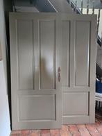 Handmade dubbel deuren., Ophalen, 80 tot 100 cm, Binnendeur, Zo goed als nieuw