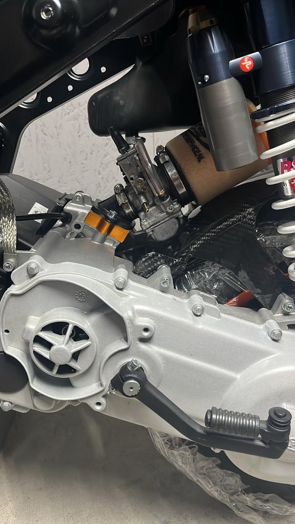 Piaggio Zip Circuitsccoter - Raceklaar Project!, Fietsen en Brommers, Brommeronderdelen | Scooters, Gebruikt, Piaggio, Frame, Ophalen