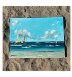 Met de wind mee - schilder kunst - atelier, Ophalen, Nieuw, Schilderij, 75 cm of meer
