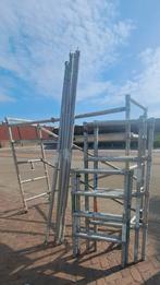 Te koop aluminium rolsteiger Werkhoogte 6.20, Instant, Ophalen of Verzenden, Rolsteiger of Kamersteiger, 5 meter of hoger