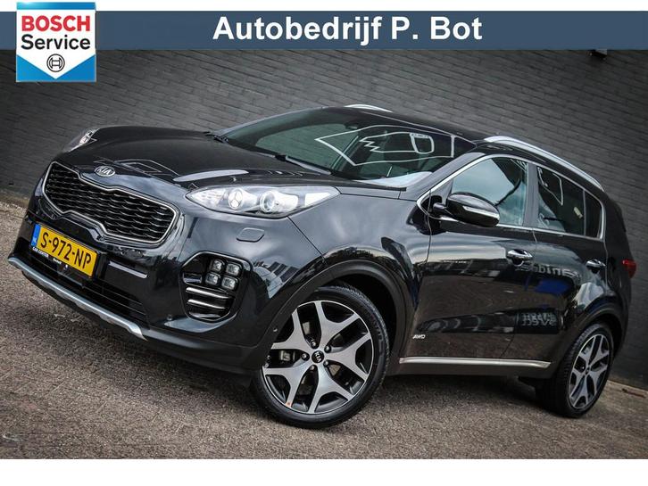 Kia Sportage 1.6 T-GDI 4WD GT-Line PlusLine Facelift model m, Auto's, Kia, Bedrijf, Te koop, Sportage, 4x4, ABS, Achteruitrijcamera