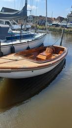 Klassieke houtenopbouw sloep 8m met dieselmotor & trailer, Watersport en Boten, Ophalen, Binnenboordmotor, Diesel, Zo goed als nieuw