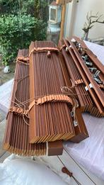 Houten jaloezieën, Ophalen of Verzenden, 50 tot 100 cm