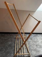 Kledingrek met 1 Legplank 2Hangstangen Bamboe hout 90x55x150, Kleding | Dames, Kledingrekken, Ophalen, Gebruikt