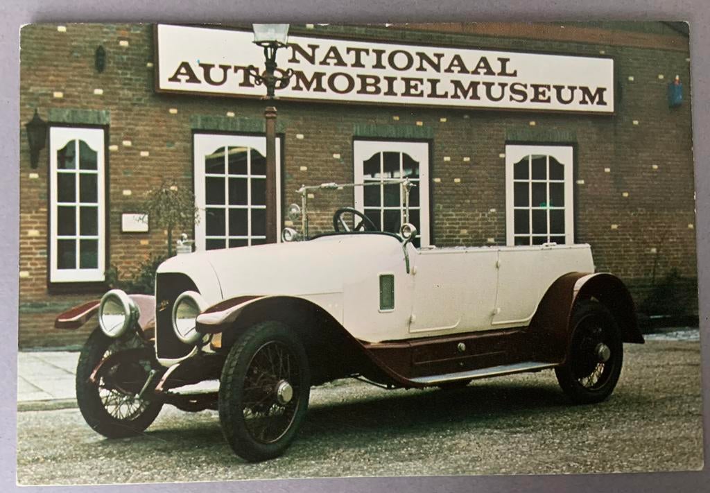 Spijker 1910, nationaal automobiel museum, Raamsdonkveer, Verzamelen, Ophalen of Verzenden, Voor 1920, Ongelopen, Noord-Brabant