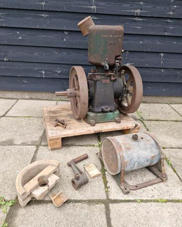 Schuurvondst! Lister spec A 76 stationaire motor - 1930 beschikbaar voor biedingen