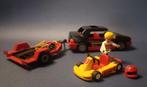 Playmobil 4442 Auto met Go Kart, Ophalen of Verzenden, Gebruikt, Complete set