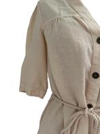 Anna van Toor jurk M, Maat 38/40 (M), Beige, Ophalen of Verzenden, Zo goed als nieuw