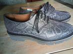 PERTINI Dames veterschoen maat 38,5 zwart/grijs NIEUW!€20, Kleding | Dames, Ophalen of Verzenden, Nieuw, Zwart, Sneakers of Gympen
