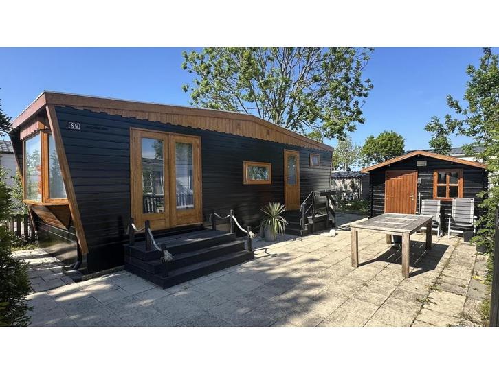 Chalet te koop met eigen grond in Wognum,Noord-Holland!R#52R, Caravans en Kamperen, Stacaravans, tot en met 3