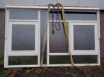Groot kozijn 260cm× 390cm circulair, Ophalen, Zo goed als nieuw, Inclusief glas, 225 cm of meer