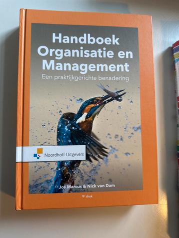 Handboek Organisatie en Management - Jos Marcus & Nick van D beschikbaar voor biedingen