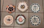 Jubileum herdenk bord koningin Wilhelmina Juliana Beatrix, Verzamelen, Koninklijk Huis en Royalty, Ophalen, Gebruikt, Nederland