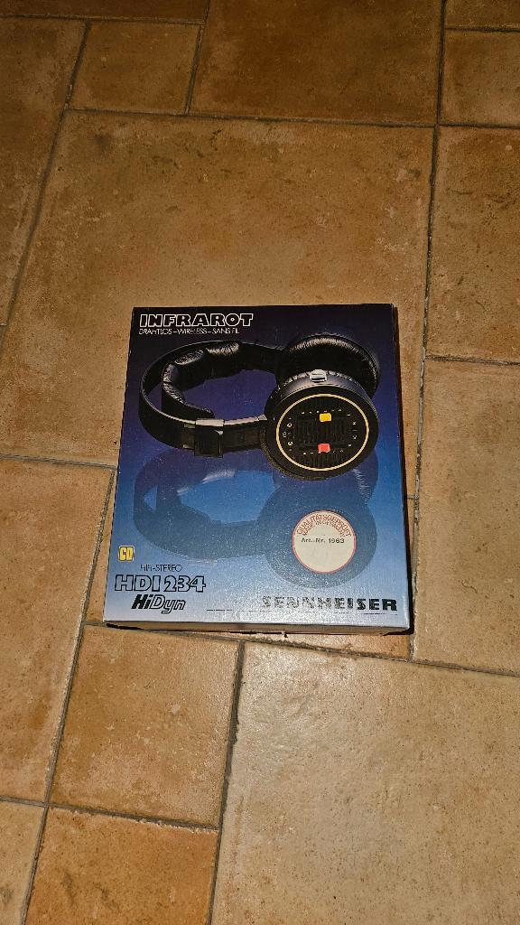 Sennheiser HDI234 HiDyn + SI234 IR set (1961), Audio, Tv en Foto, Koptelefoons, Gebruikt, Sennheiser, Ophalen of Verzenden