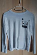 Witte Pokémon longsleeve met Pikachu maat 146/152, Ophalen, Gebruikt, Jongen of Meisje, Shirt of Longsleeve