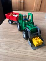 Duplo trekker met kar, Kinderen en Baby's, Ophalen of Verzenden, Zo goed als nieuw, Duplo