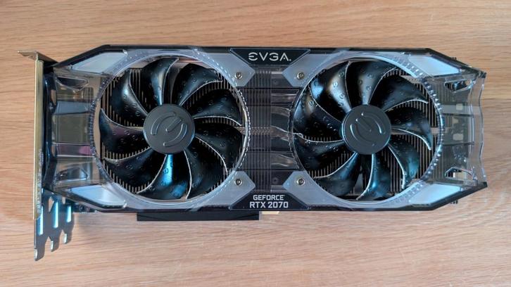 EVGA GEFORCE RTX 2070 XC ULTRA GAMING, Computers en Software, Videokaarten, Gebruikt, Nvidia, PCI-Express 3.0, GDDR6, HDMI, DisplayPort