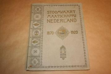 Gedenkboek Stoomvaart Mij Nederland 1870-1920 beschikbaar voor biedingen
