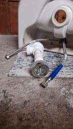 Wastafel met kraan - Gebruikt, Huis en Inrichting, Keuken | Complete keukens, Ophalen, Gebruikt, Overige materialen, Wit