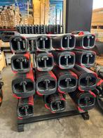 15 x les mills smart set 2.0 bodypump set incl rek, Sport en Fitness, Ophalen, Bodypump gewichten, Zo goed als nieuw, Smart set 2