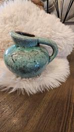 Vintage BRYNXZ Groen Geglazuurde Aardewerken Kruik, Ophalen of Verzenden