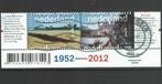 nl2012-22 madurodam onderstuk met tabs, Ophalen of Verzenden, Na 1940, Gestempeld