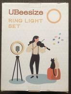 Ubeesize Ring Light met Telefoon Stand, Audio, Tv en Foto, Fotografie | Fotostudio en Toebehoren, Ophalen of Verzenden, Nieuw