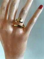 Uno de 50 ring (54) (110,95 = 62,50) Nail B12 gold, Sieraden, Tassen en Uiterlijk, Ringen, Overige materialen, Nieuw, Ophalen of Verzenden