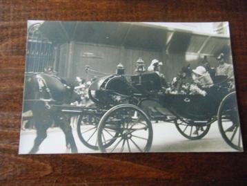 Z31 - Den Haag - Wilhelmina - Koets - FOTOKAART - 1927 -Mooi beschikbaar voor biedingen