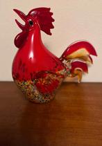 Prachtige haan van glas 6,4 kg., Antiek en Kunst, Ophalen