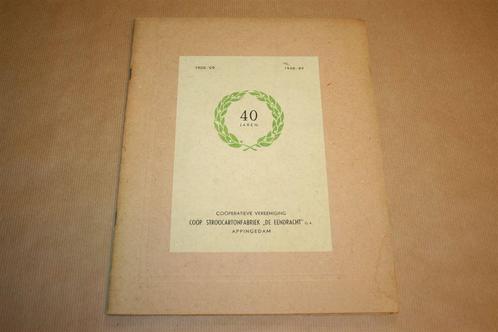 Gedenkboek Stroocartonfabriek De Eendracht 1948 !!, Boeken, Geschiedenis | Stad en Regio, Gelezen, 20e eeuw of later, Ophalen of Verzenden