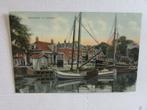 Sneek - 1911 met oude schepen o.a. Sneek 4, Ophalen of Verzenden, Voor 1920, Gelopen, Friesland