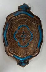 Italiaans dienblad dienblaadje !, Ophalen of Verzenden, Zo goed als nieuw, Rechthoekig, Hout