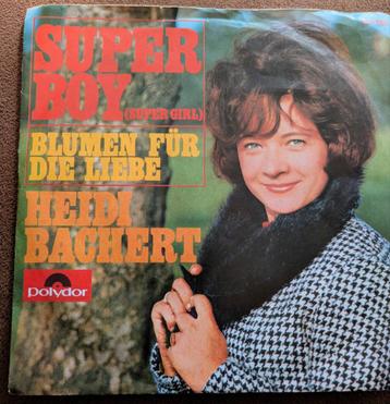 Heidi Bachert - Super boy / Blume für die liebe 1966 beschikbaar voor biedingen