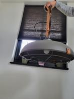 Hang lamp zuiver industrieel 50 cm breed, grijs/groen,, Huis en Inrichting, Lampen | Hanglampen, Ophalen of Verzenden, Zo goed als nieuw
