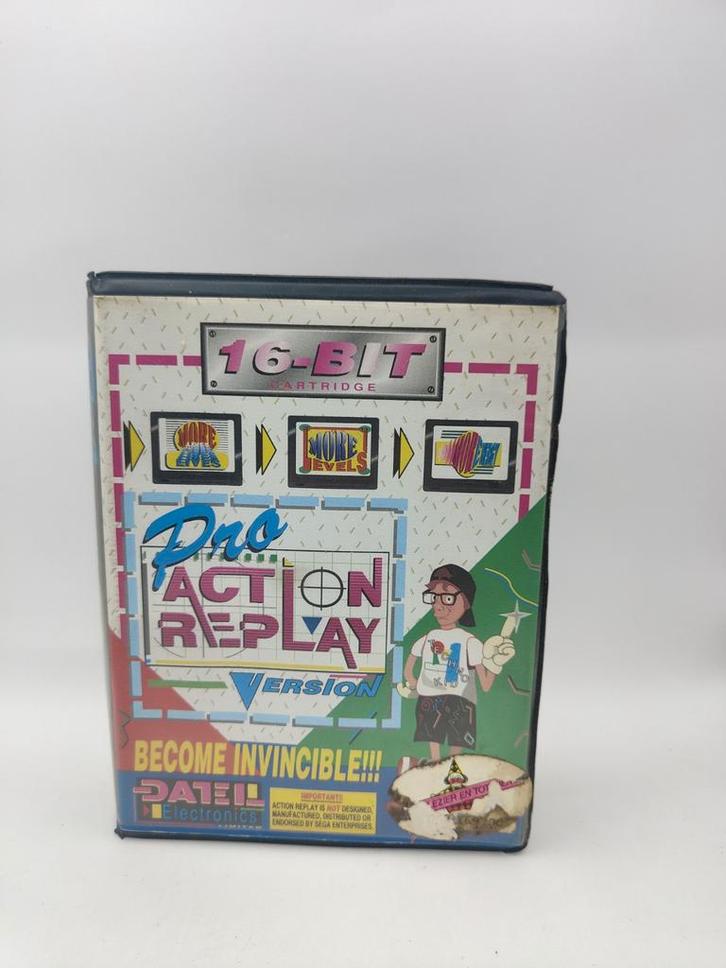 Pro Action Replay - 16-Bit Cartridge Sega, Spelcomputers en Games, Games | Sega, Gebruikt, Mega Drive, Overige genres, 1 speler