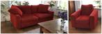 Bank en fauteuil  (Gelderland 5811), Huis en Inrichting, Ophalen, Gebruikt, 150 tot 200 cm, 75 tot 100 cm