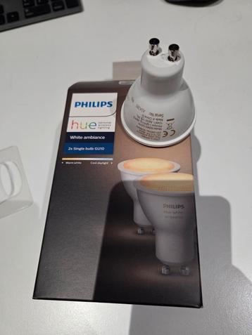 Hue gu10 white ambiance spots 2 pack beschikbaar voor biedingen