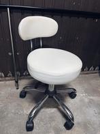 Casaria Rolkruk - Wit (tabouret), Ophalen, Wit, Zo goed als nieuw, Bureaukruk