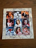 Congo blok Marilyn Monroe, Ophalen of Verzenden, Gestempeld