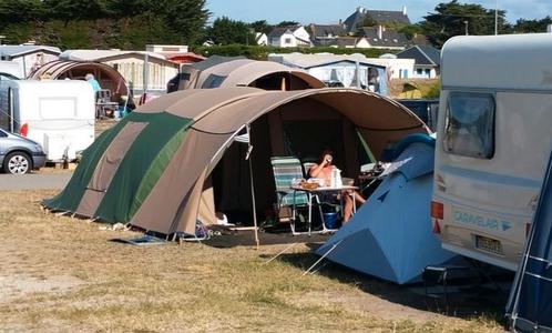 Falco zeearend 6, Caravans en Kamperen, Tenten, tot en met 6, Gebruikt, Ophalen