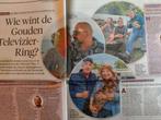 Wie wint de Gouden Televizier Ring? André van Duin? 2024, Verzamelen, Ophalen of Verzenden, 1980 tot heden, Nederland, Knipsel(s)