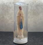 Oud Mariabeeldje in koker, Antiek en Kunst, Ophalen of Verzenden